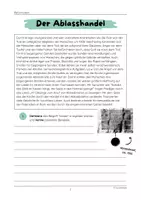 Vorschau - Arbeitsblätter - Der Ablasshandel - Seite 2