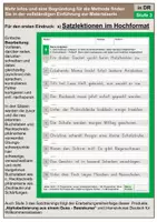 Vorschau - Arbeitsblätter - LESEN+SCHREIBEN Satztraining für den DaF-Unterricht - Stufe 3 - Seite 1
