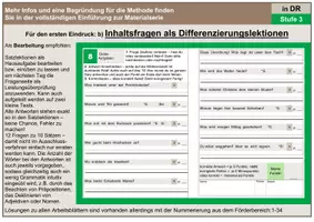 Vorschau - Arbeitsblätter - LESEN+SCHREIBEN Satztraining für den DaF-Unterricht - Stufe 3 - Seite 2
