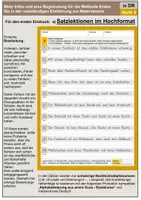 Vorschau - Arbeitsblätter - LESEN+SCHREIBEN Satztraining für den DaF-Unterricht - Stufe 4 - Seite 1