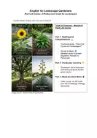 Vorschau - Unterrichtsreihen - Englisch für Gärtner: Plant Life Cycles (A2-B2) - Seite 1