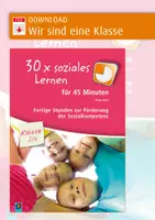 Vorschau - Stundenentwürfe - Wir sind eine Klasse – Unterrichtsstunde, soziales Lernen, Klasse 4 - Deckblatt