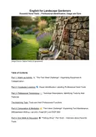 Vorschau - Unterrichtsreihen - Englisch für Gärtner: Essential Hand Tools – Professional Identification, Usage and Care - Deckblatt