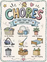 Vorschau - Arbeitsblätter - Chores Merkblatt und Übungsblätter - Deckblatt
