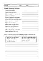 Vorschau - Arbeitsblätter - Hobbies: Reading and Writing (English) - Seite 2