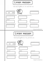 Vorschau - Arbeitsblätter - Längen Miniheft - Seite 3