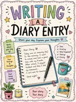 Vorschau - Arbeitsblätter - Diary Entry Merkblatt und Übungsblätter - Deckblatt