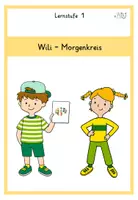 Vorschau - Fördermaterial/Inklusion - Wili- Unser Morgenkreis (Moderationskarten) - Deckblatt
