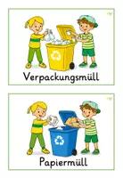 Vorschau - Bildkarten - Wili - Müll trennen - Seite 2
