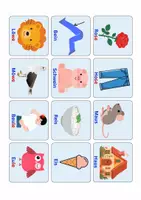 Vorschau - Spiele - Reim-Spaß Bild & Wort Klasse 1 & 2 Grundschule ♥️ - Seite 2