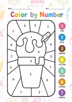 Попередній перегляд - Ice-cream day: activity set (2 fun and educational activities) - Сторінка 1