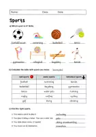 Vorschau - Arbeitsblätter - Sports: Vocabulary (English) - Seite 2