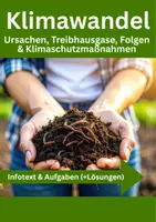 Vorschau - Arbeitsblätter - Umwelt & Nachhaltigkeit – Klimawandel Bundle Klasse 7/8/9 - Seite 1