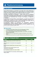 Vorschau - Arbeitsblätter - Plastikverschmutzung 🛢️ Mikroplastik & Recycling - Seite 1