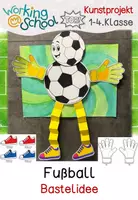 Vorschau - Mal- und Bastelvorlagen - Fußball WM 2026 - Deckblatt