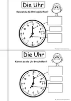 Vorschau - Arbeitsblätter - Uhrzeiten Miniheft - Seite 2
