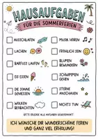 Vorschau - Arbeitsblätter - Hausaufgaben Sommerferien - Seite 1