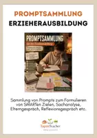 Vorschau - Anderer Materialtyp - Promptsammlung Erzieherausbildung - Deckblatt