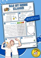 Vorschau - Arbeitsblätter - Das ist meine Klasse! | Reflexionsbogen zum Schuljahresende | Klassenstufe 4,5,6,7 - Deckblatt