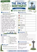 Vorschau - Arbeitsblätter - The Pacific Northwest Gruppenpuzzle - Seite 1