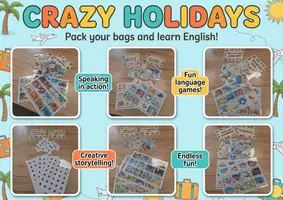 zapowiedź - Crazy Holidays speaking - obwoluta