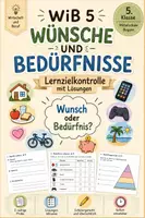 Vorschau - Klassenarbeiten - Wünsche und Bedürfnisse | Klassenarbeit | Mit Lösungen - Deckblatt