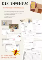 Vorschau - Stundenentwürfe - Inventur - Kaufmännische Grundbildung - Deckblatt