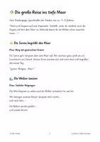 Vorschau - Fördermaterial/Inklusion - Kinderyoga-Geschichte – Die große Reise ins tiefe Meer | Yogageschichte mit Poster | PDF Download für Kita, Schule & Zuhause - Seite 3