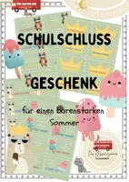 Vorschau - Anderer Materialtyp - Ferien— Sommergrüße— Feriengruß - Deckblatt