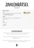 Vorschau - Aufgabenkarten - Zahlenrätsel - Zahlenraum 100 (MiniKartei) - Seite 1