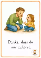 Vorschau - Arbeitsblätter - Vatertag - Bildkarten - Arbeitsblätter - 1. - 4. Klasse & DaZ - Seite 1