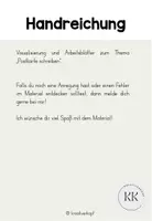 Vorschau - Stundenentwürfe - POSTKARTE schreiben - Arbeitsblätter und Tafelmaterial - Seite 1