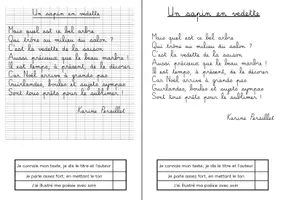 Aperçu - Feuilles d'exercices - Poésie CP-CE1 - Page 3