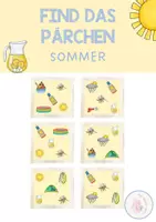 Vorschau - Arbeitsblätter - Materialpaket Sommer / Sommer Grundschule / Material zum Sommer - Seite 3
