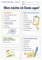Vorschau - Experimente - Danke sagen Abschied nehmen Dankekarten und Briefe zum Schuljahresende Klasse 5 bis 8 - Seite 1