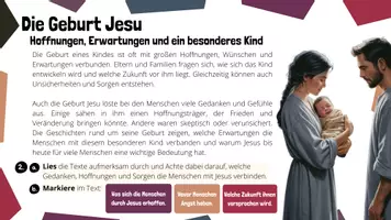 Vorschau - Unterrichtsreihen - 3. Jesu Geburt - Ein Licht in der Dunkelheit - Seite 3
