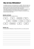 Vorschau - Unterrichtsreihen - Mittelalter – Sachunterricht 4. Klasse - Seite 2