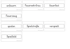 Vorschau - Arbeitsblätter - Wortfamilien - Schreibspaziergang - Seite 3