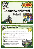 Vorschau - Arbeitsblätter - Fußball WM 2026 – Gedichte schreiben in der Grundschule | Deutsch - Seite 1