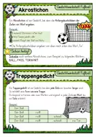 Vorschau - Arbeitsblätter - Fußball WM 2026 – Gedichte schreiben in der Grundschule | Deutsch - Seite 2