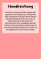 Vorschau - Anderer Materialtyp - Mistrzostwa świata 2026 - Polnisch - Deko - Fahnen - Seite 1