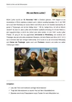 Vorschau - Stundenentwürfe - Martin Luther und die Reformation - kooperative Gruppenarbeit mit Höraufträgen l Geschichte Klasse 7 - Seite 1