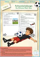 Vorschau - Anderer Materialtyp - Fußball Achtsamkeitsübungen im Klassenraum - Deckblatt