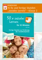 Vorschau - Stundenentwürfe - 15 fix und fertige Unterrichtsstunden zum sozialen Lernen – Klasse 2 - Deckblatt