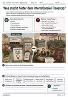 Vorschau - Arbeitsblätter - Internationaler Frauentag einfach erklärt - Seite 1