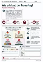 Vorschau - Arbeitsblätter - Internationaler Frauentag einfach erklärt - Seite 2