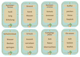Vorschau - Spiele - Sag es anders – Schuljahresende, Zeugnisse, Ferien - Seite 1