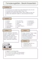 Vorschau - Poster - Formulierungshilfen - Bericht Klassenfahrt - Seite 1