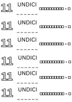 anteprima - Esercizi - 11-20 numeri. - Pagina di copertina