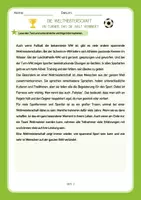 Vorschau - Stundenentwürfe - Deutsch Leseverstehen Fußball WM (Klasse 5–7) - Seite 2